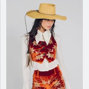 Lenni the Label Rust Velour vest✨✨